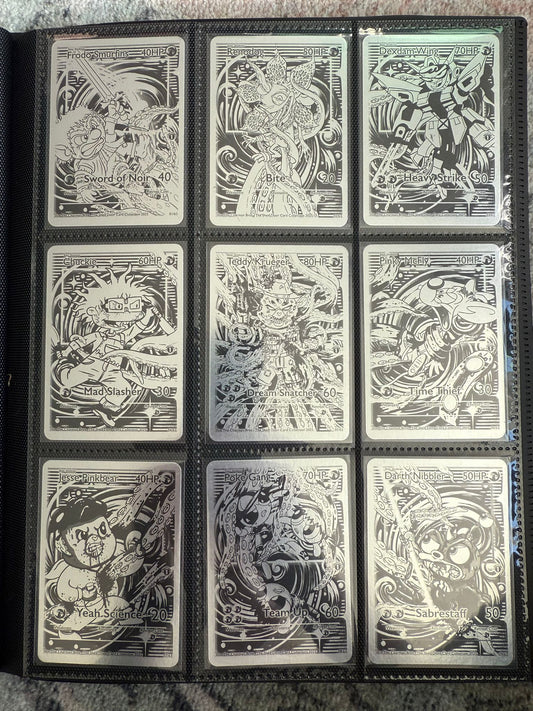 Silver Shiny Mutant mash 1-9