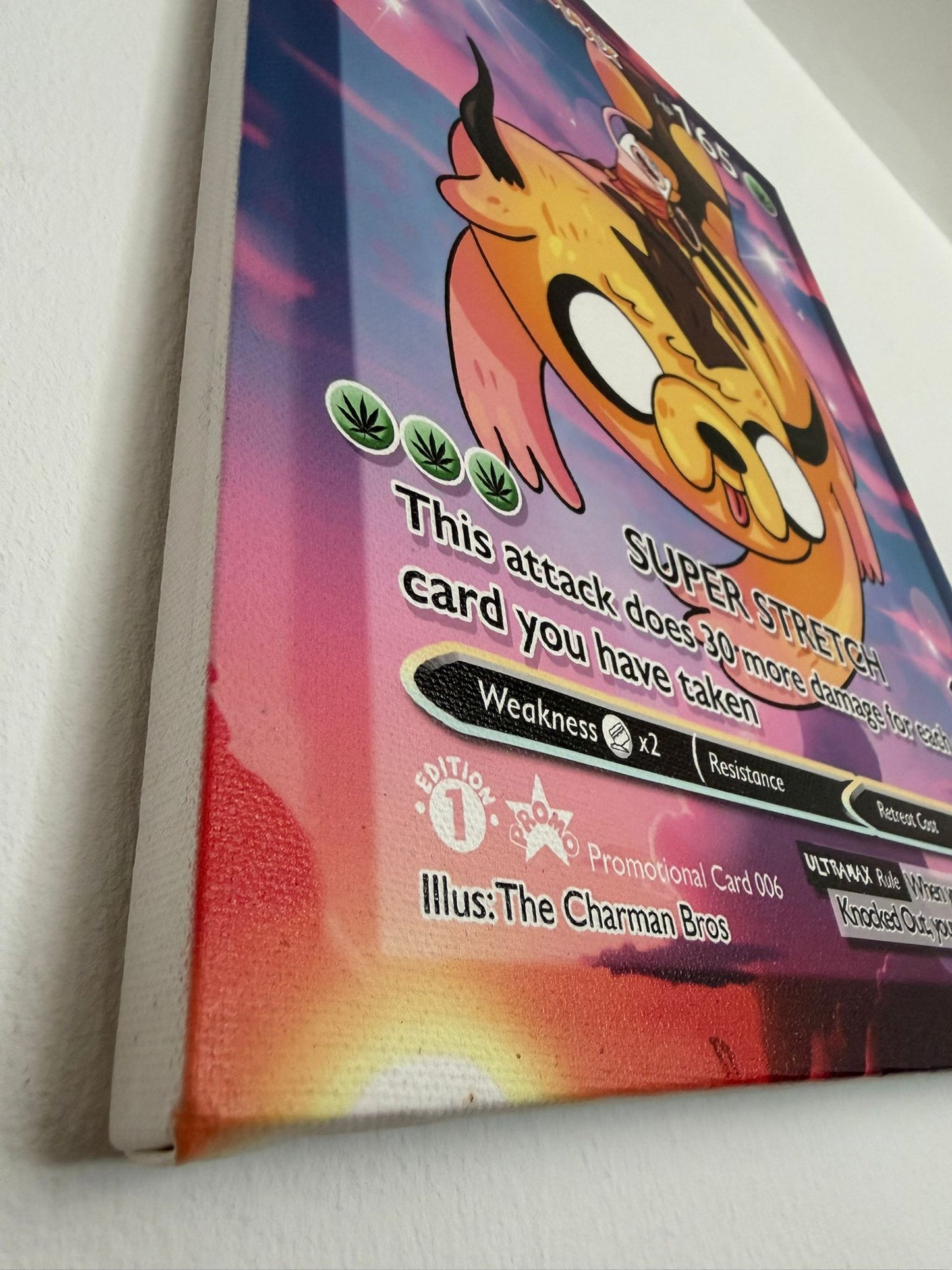 Custom printed canvas