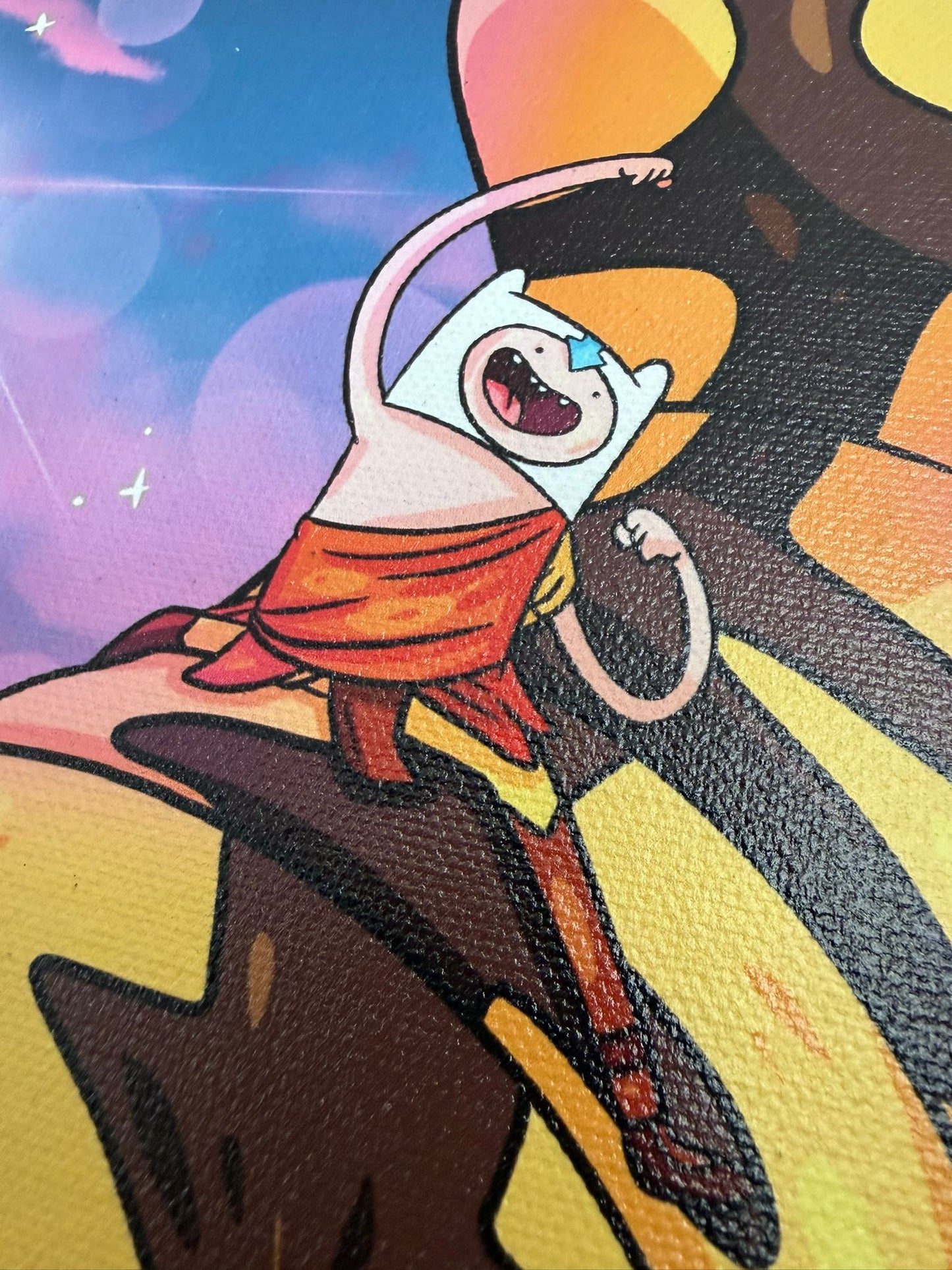 Custom printed canvas